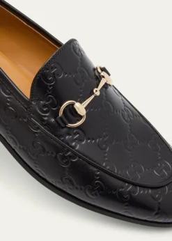 GucciJordaan GG Leather Bit Loafers