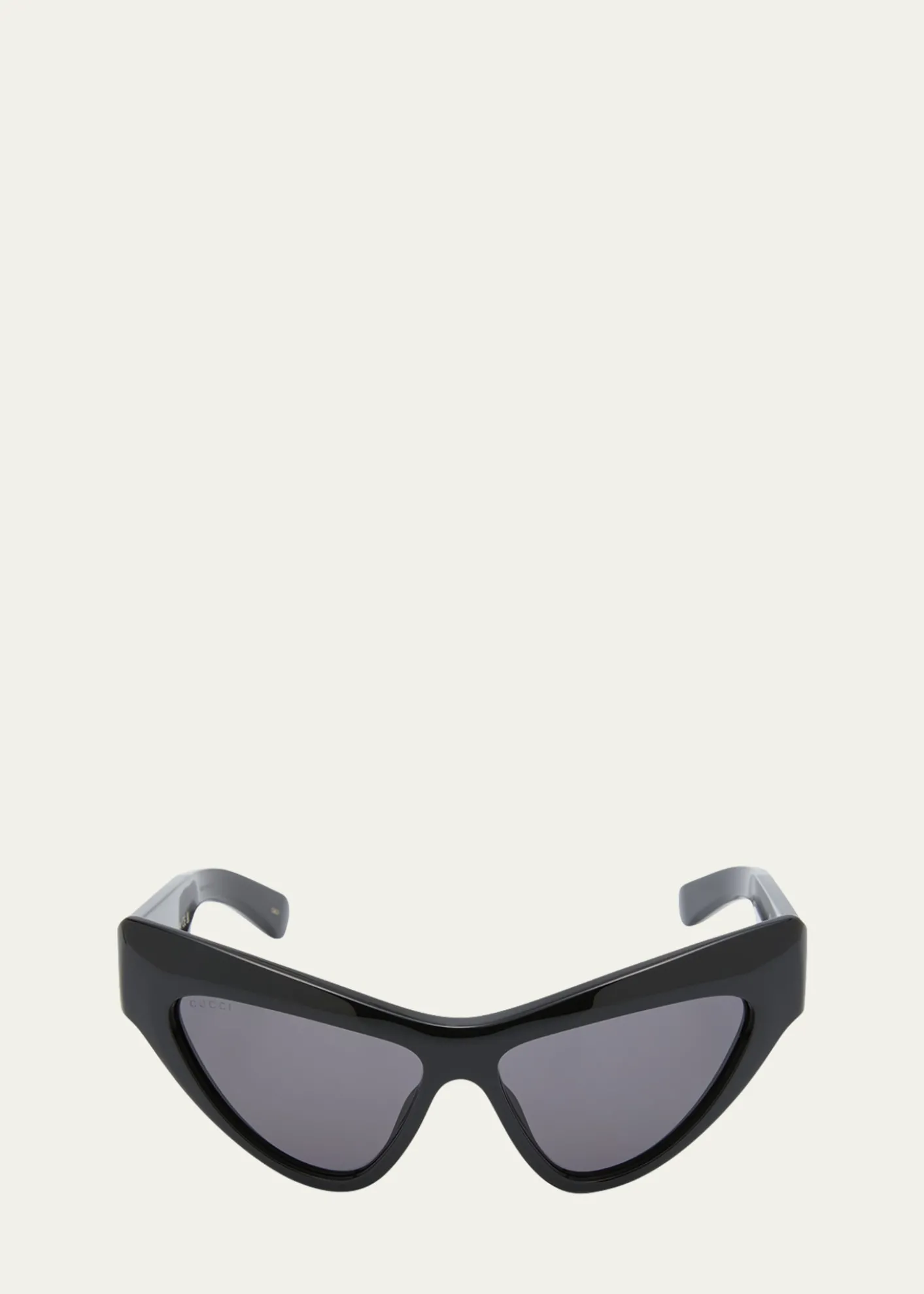 GucciLogo Acetate Butterfly Sunglasses