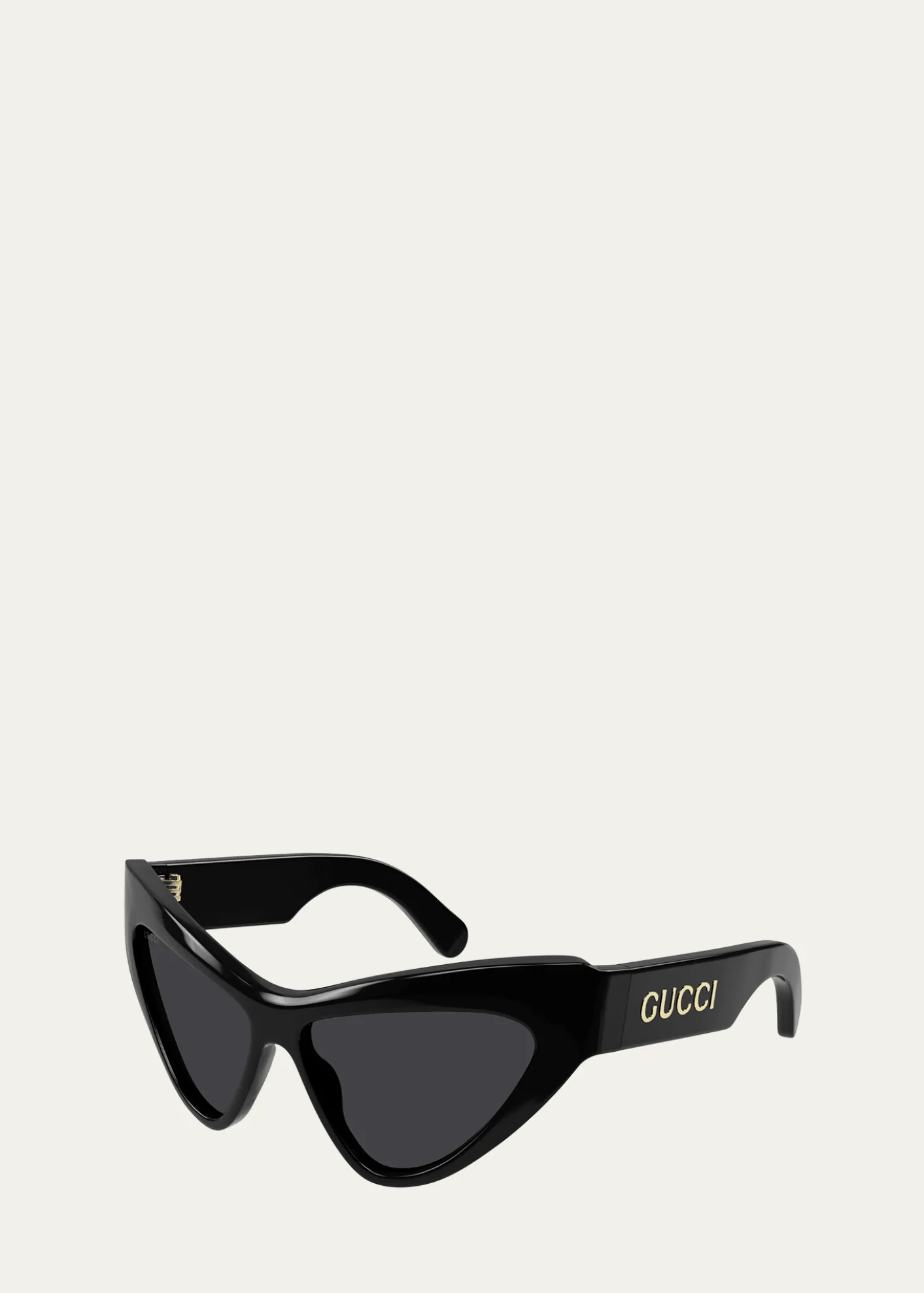 GucciLogo Acetate Butterfly Sunglasses