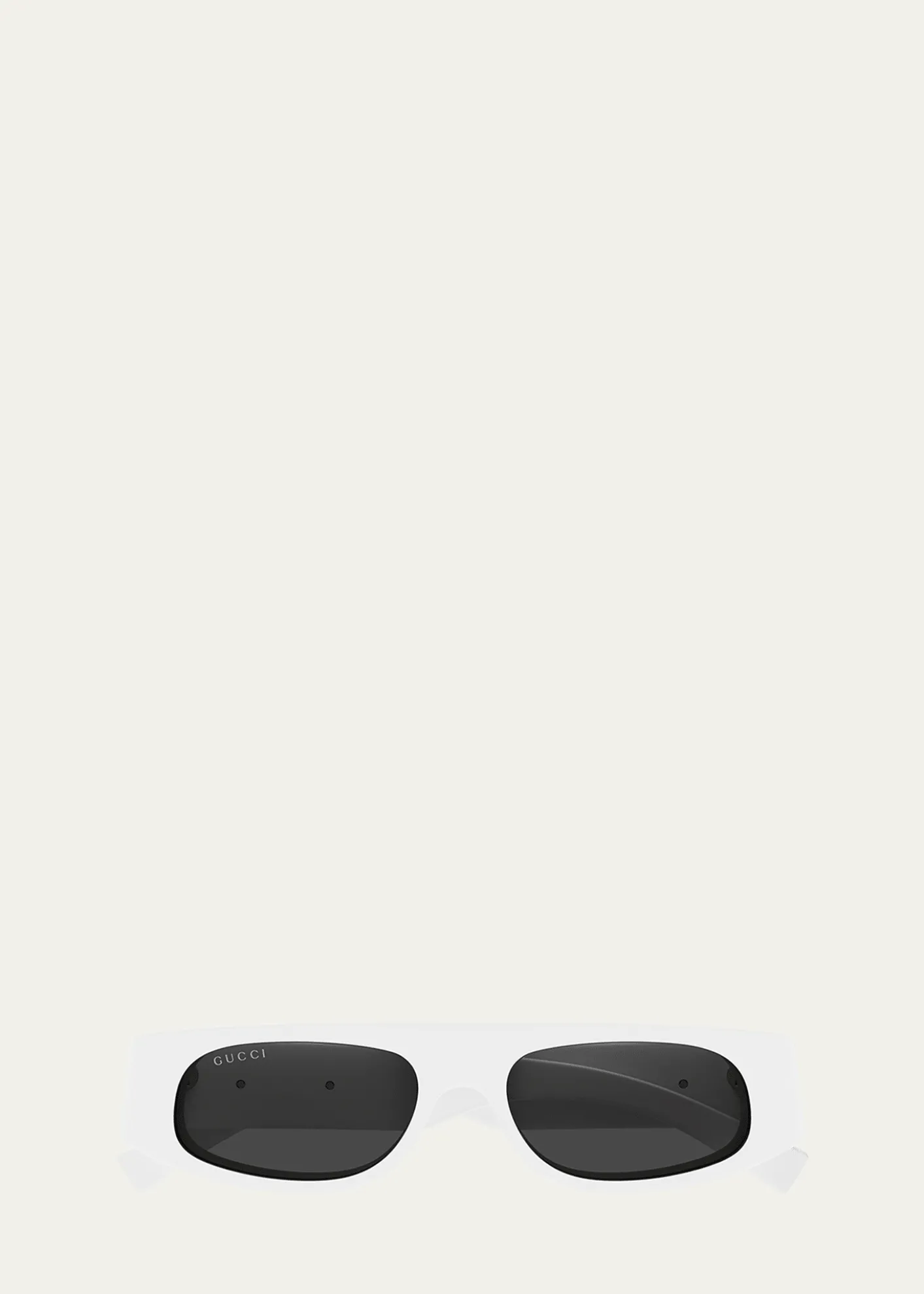GucciLogo Acetate Rectangle Sunglasses
