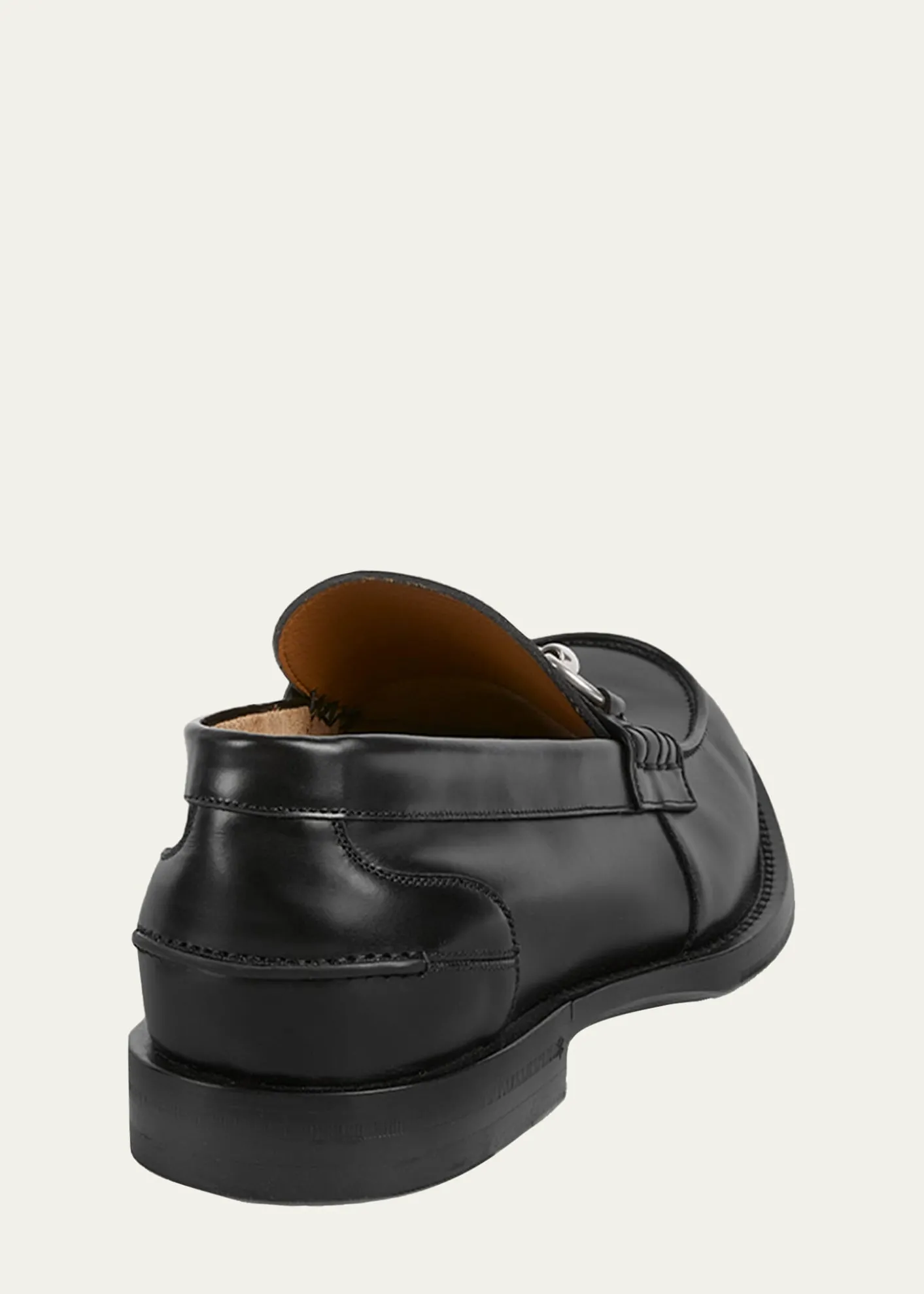 GucciMen's Dromos Leather Horsebit Loafers