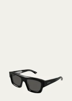 GucciMen's GG1926SM Acetate Rectangle Sunglasses