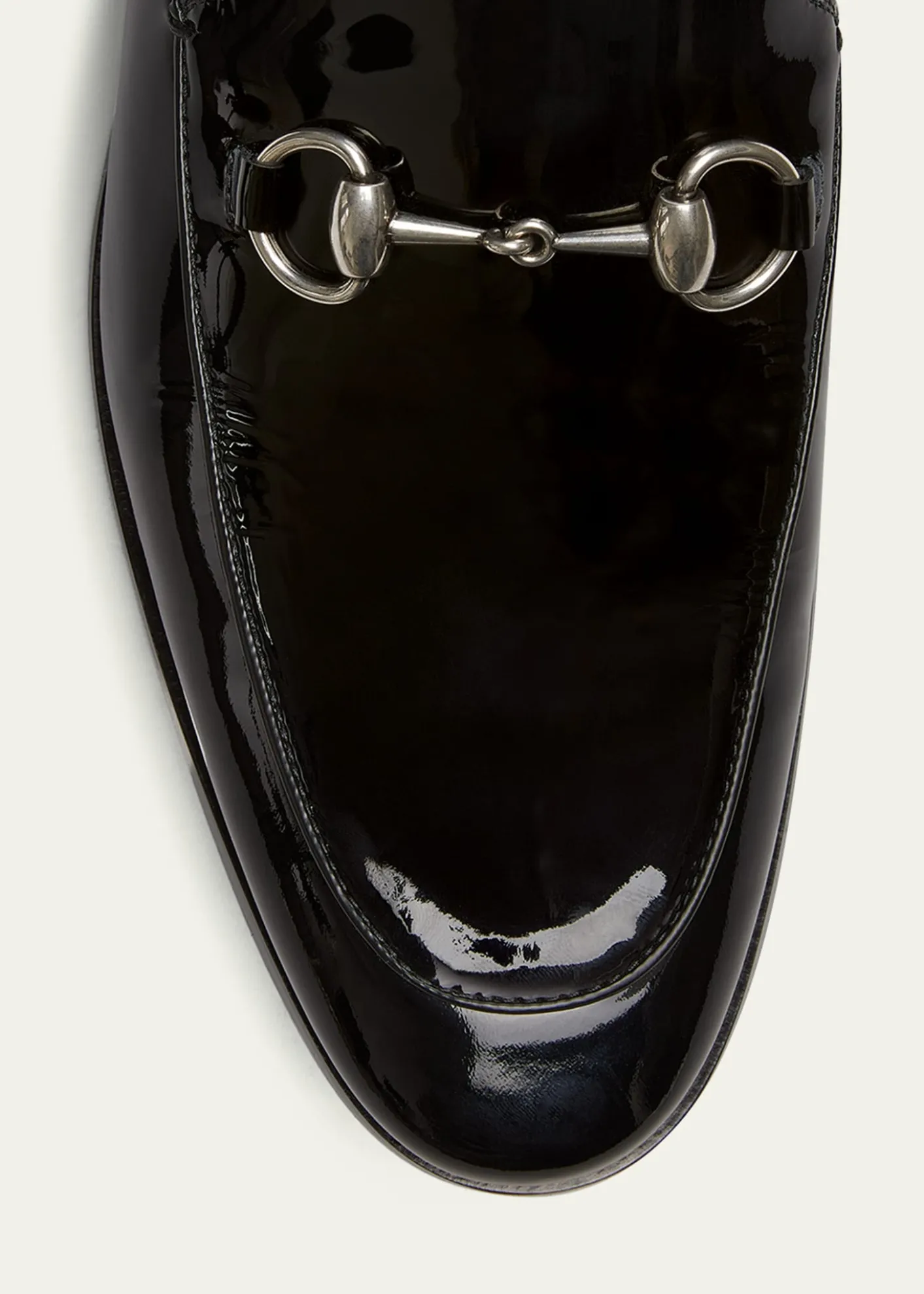 GucciMen's Next Patent Leather Bit Loafers