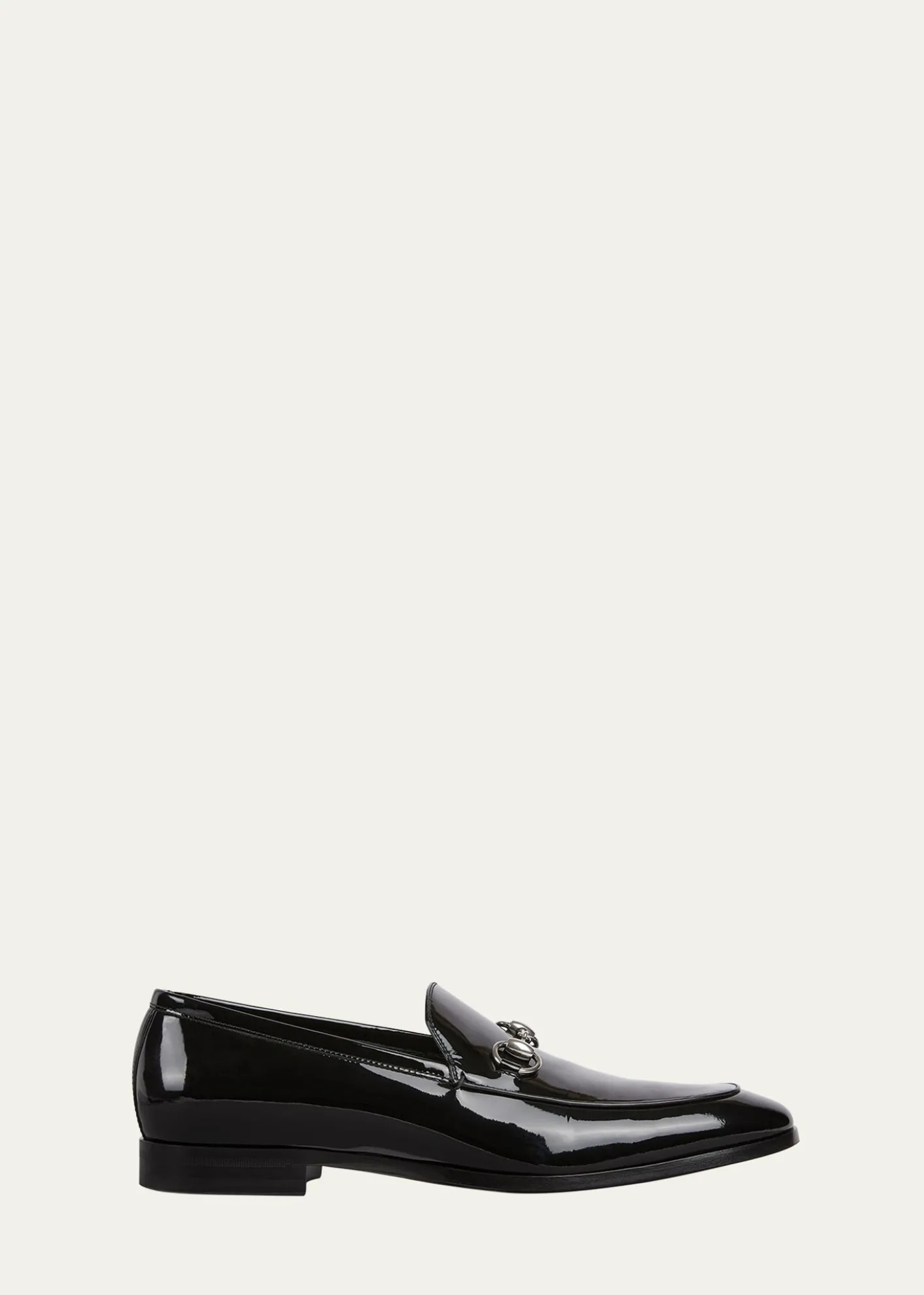 GucciMen's Next Patent Leather Bit Loafers