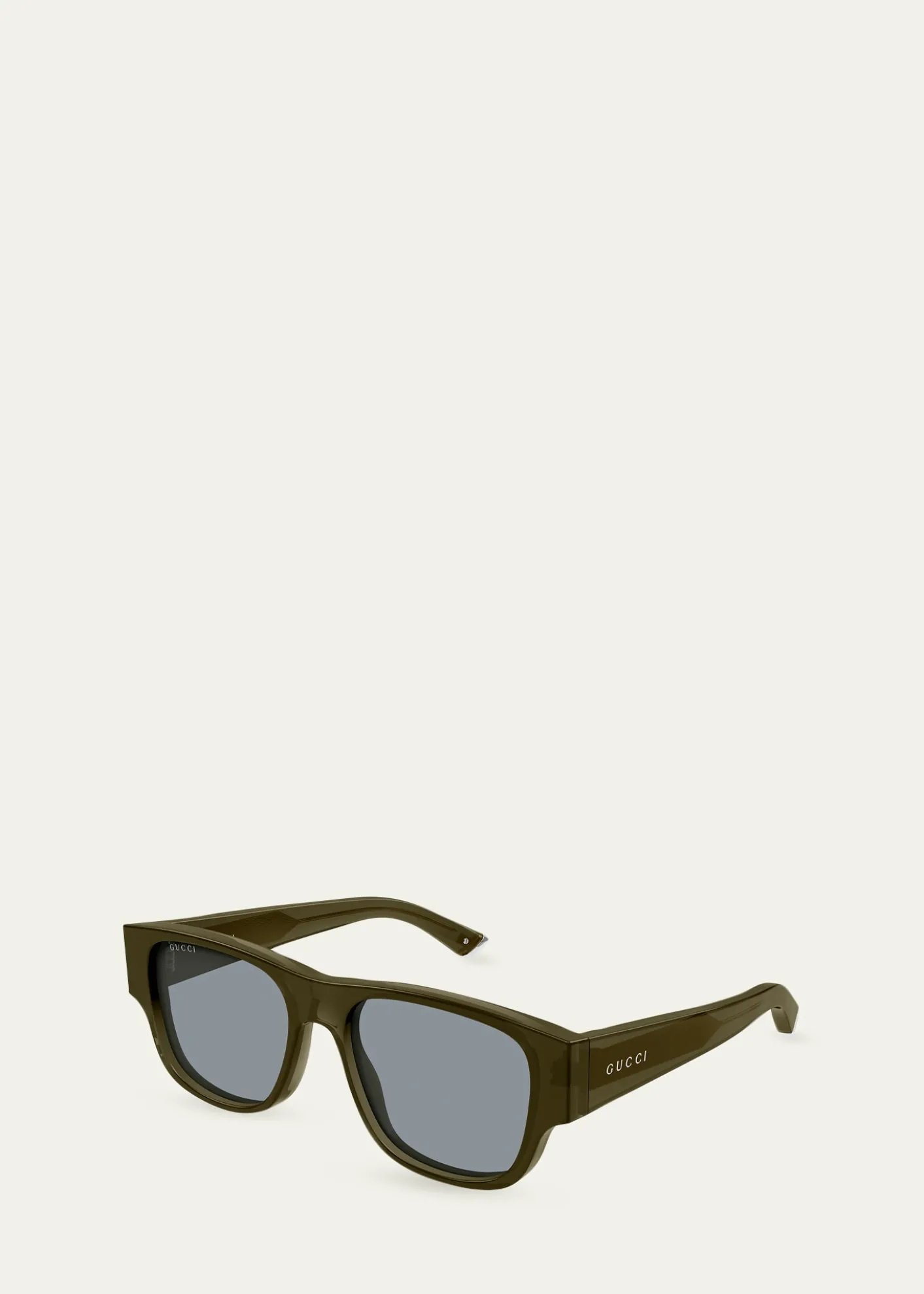 GucciMen's GG2073S Acetate and Bio-Nylon Rectangle Sunglasses