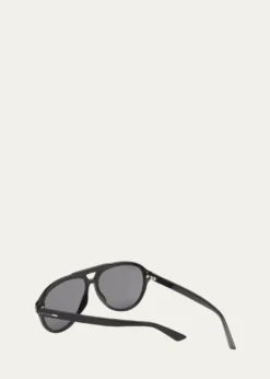 GucciMen's GG1443Sm Acetate Aviator Sunglasses