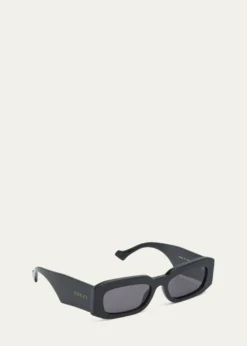 GucciMen's GG1426Sm Acetate Rectangle Sunglasses