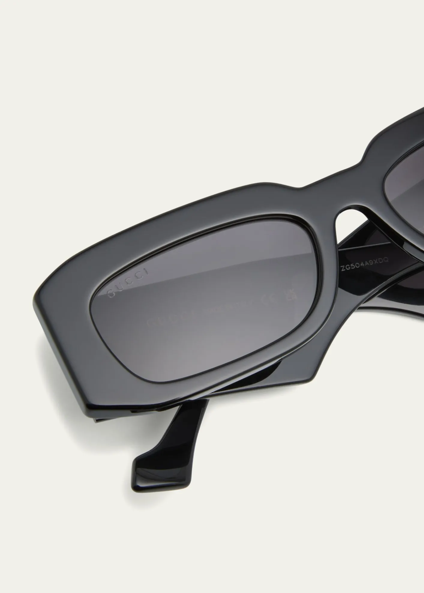 GucciMen's GG1426Sm Acetate Rectangle Sunglasses