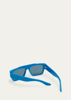 GucciMen's GG1460Sm Acetate Rectangle Sunglasses