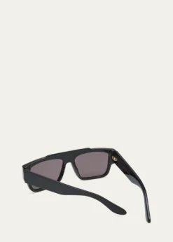 GucciMen's GG1460Sm Acetate Rectangle Sunglasses