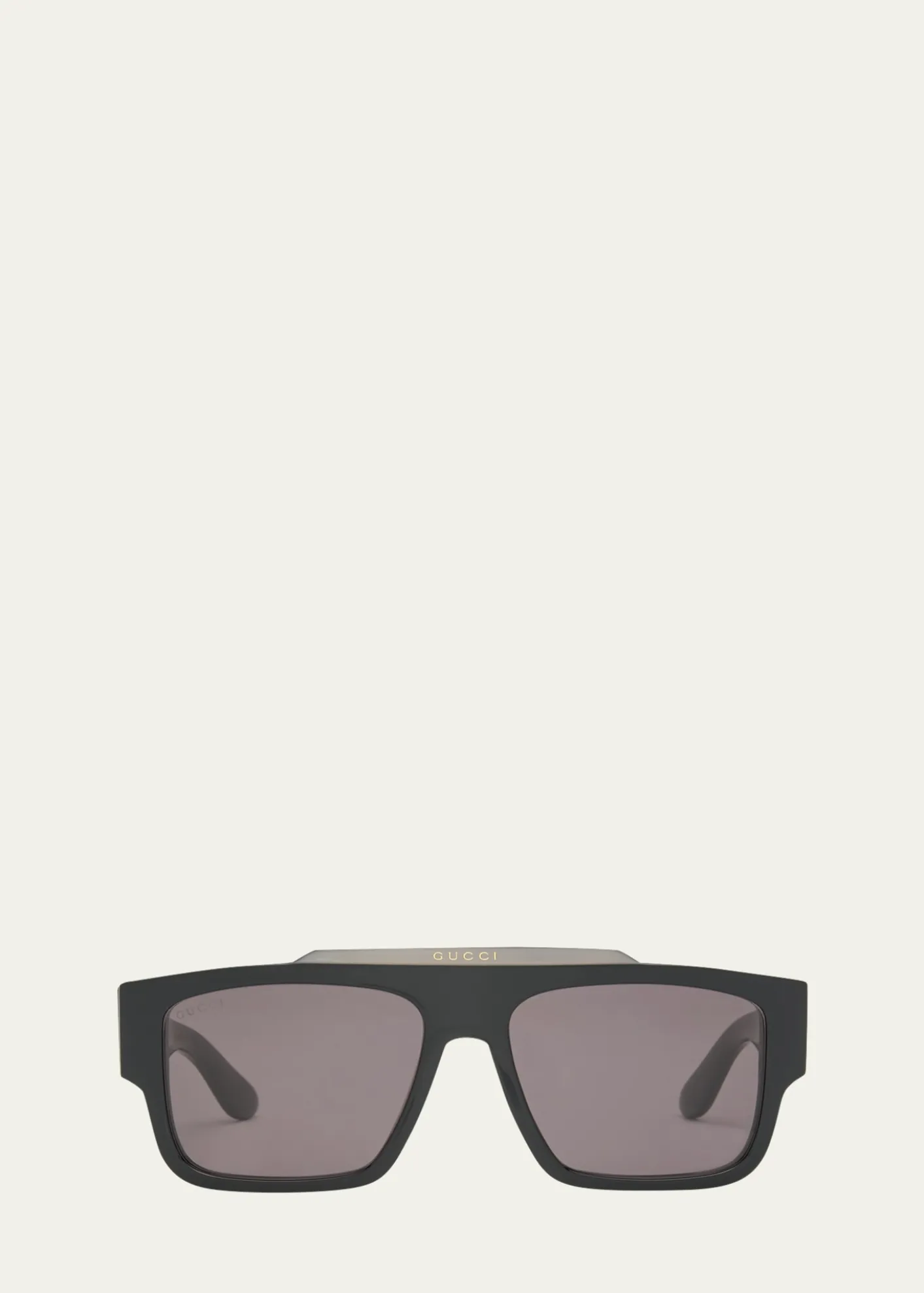 GucciMen's GG1460Sm Acetate Rectangle Sunglasses