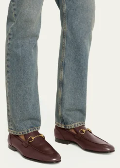 GucciMen's Jordaan Leather Loafers