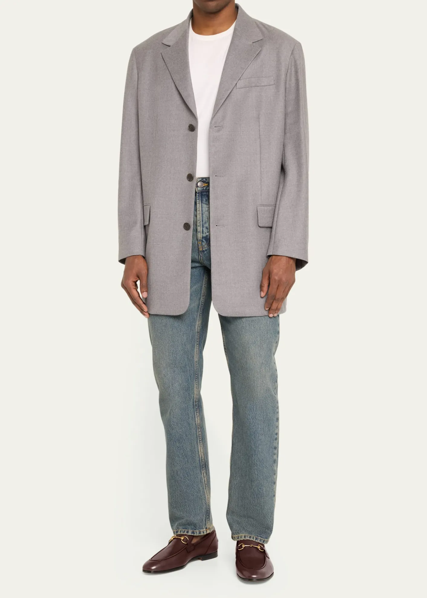 GucciMen's Jordaan Leather Loafers