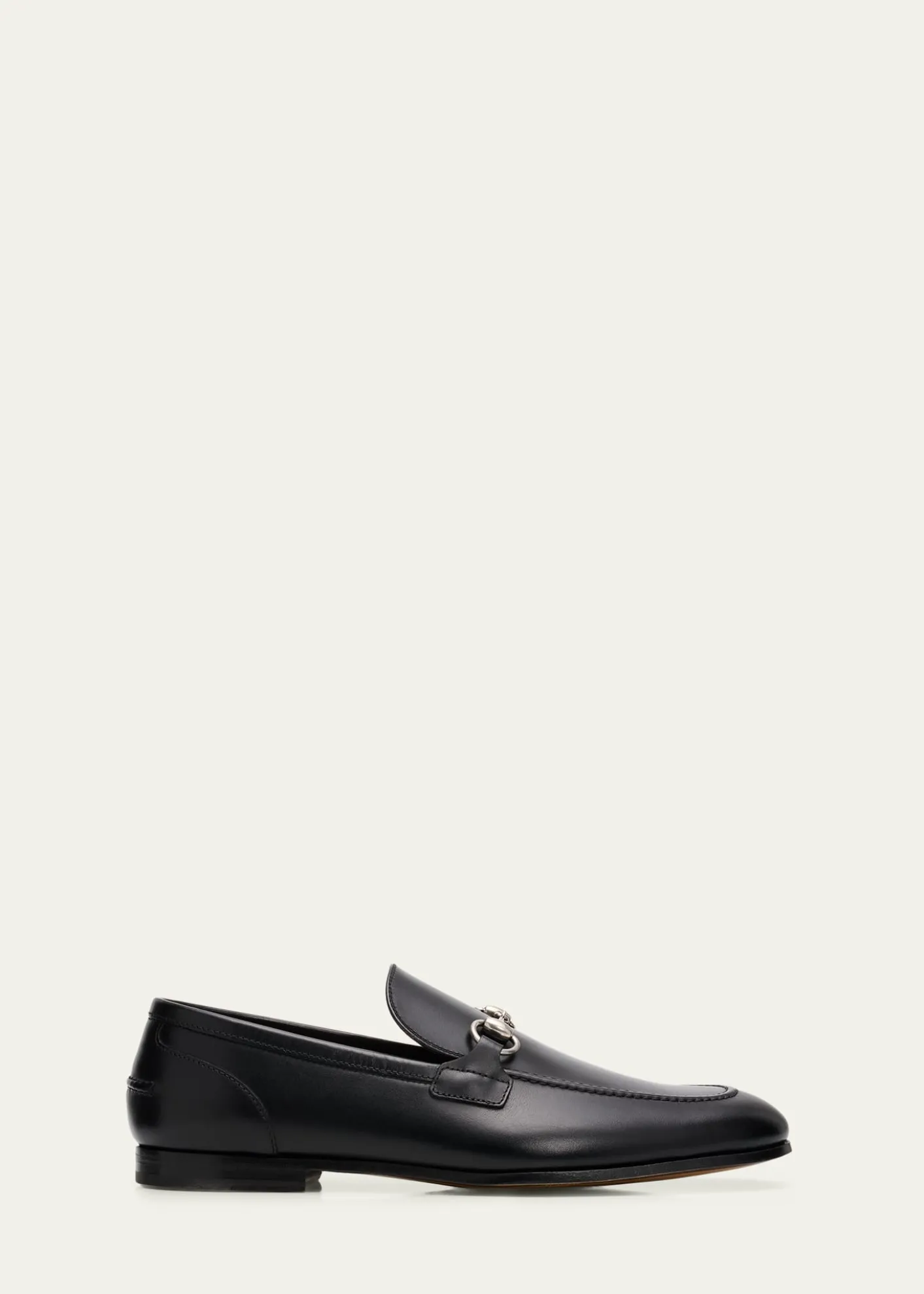 GucciMen's Jordaan Moccasin Leather Bit Loafers