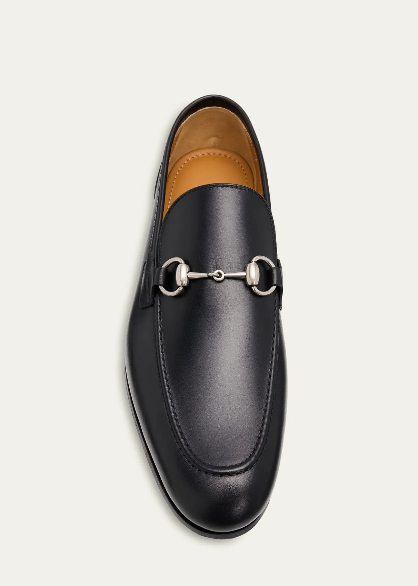 GucciMen's Jordaan Moccasin Leather Bit Loafers