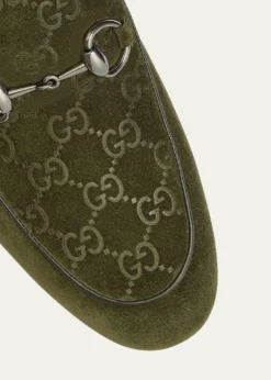 GucciMen's Jordy Guccissima Suede Loafers