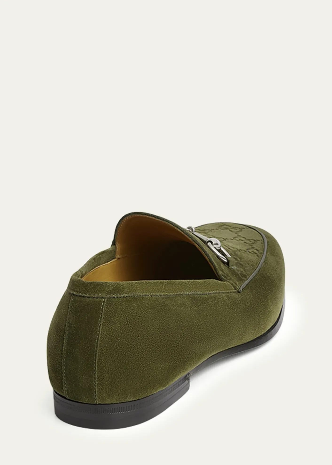 GucciMen's Jordy Guccissima Suede Loafers