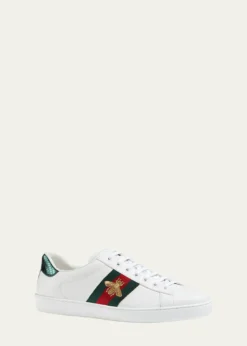 GucciMen's New Ace Embroidered Low-Top Sneakers