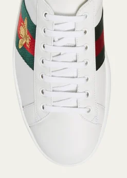 GucciMen's New Ace Embroidered Low-Top Sneakers