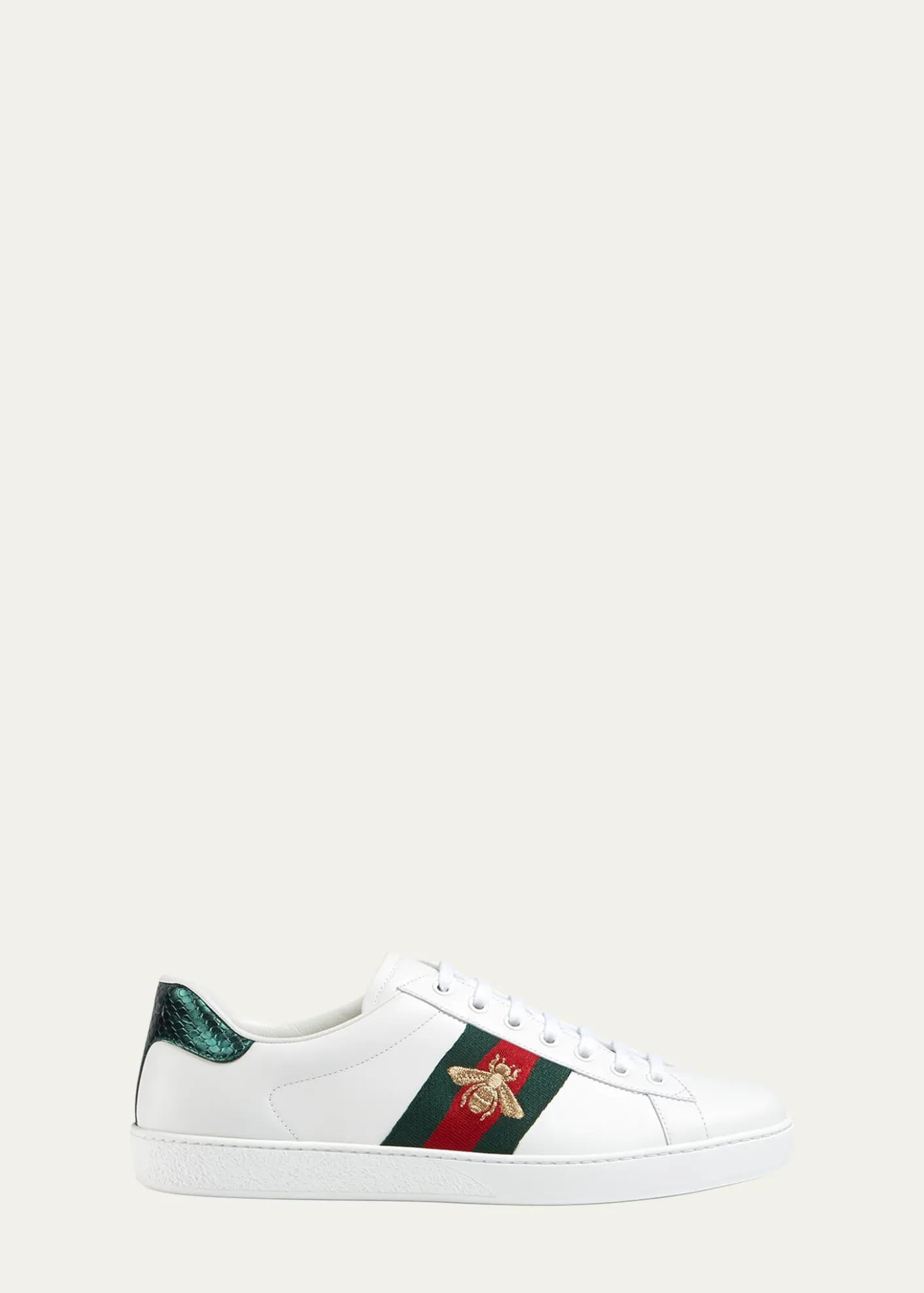 GucciMen's New Ace Embroidered Low-Top Sneakers