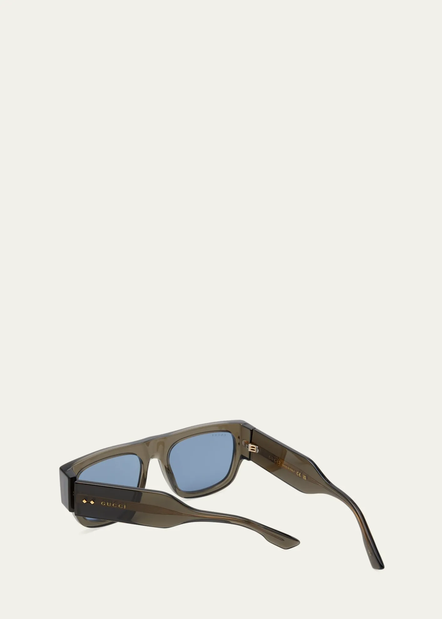 GucciMen's Oversized Rectangle Sunglasses