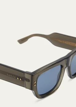 GucciMen's Oversized Rectangle Sunglasses