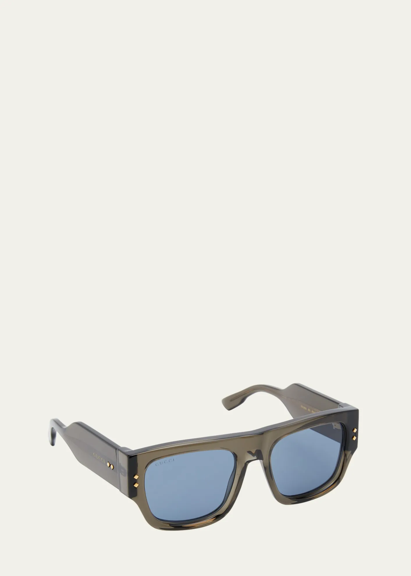 GucciMen's Oversized Rectangle Sunglasses