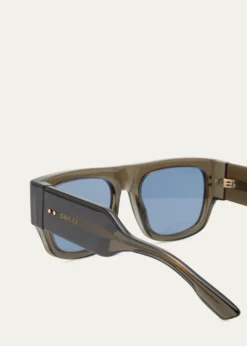 GucciMen's Oversized Rectangle Sunglasses