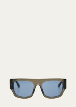 GucciMen's Oversized Rectangle Sunglasses
