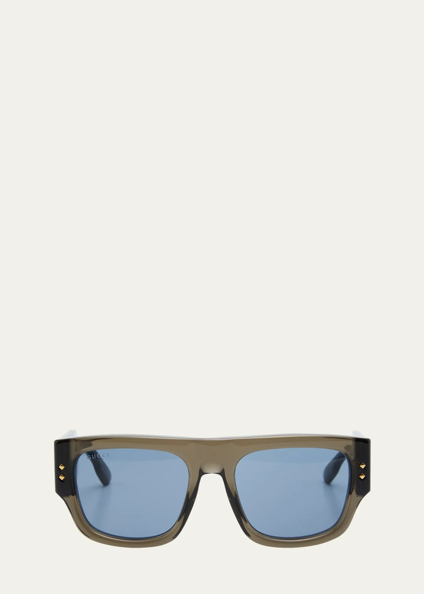 GucciMen's Oversized Rectangle Sunglasses