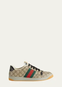 GucciMen's Screener GG Canvas Low-Top Sneakers