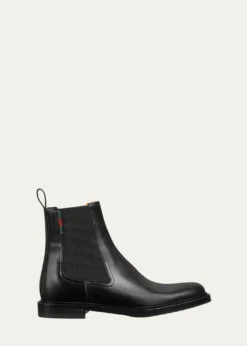 GucciMen's William Leather Chelsea Boots