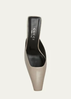 Gucci55mm Regent Leather Mules