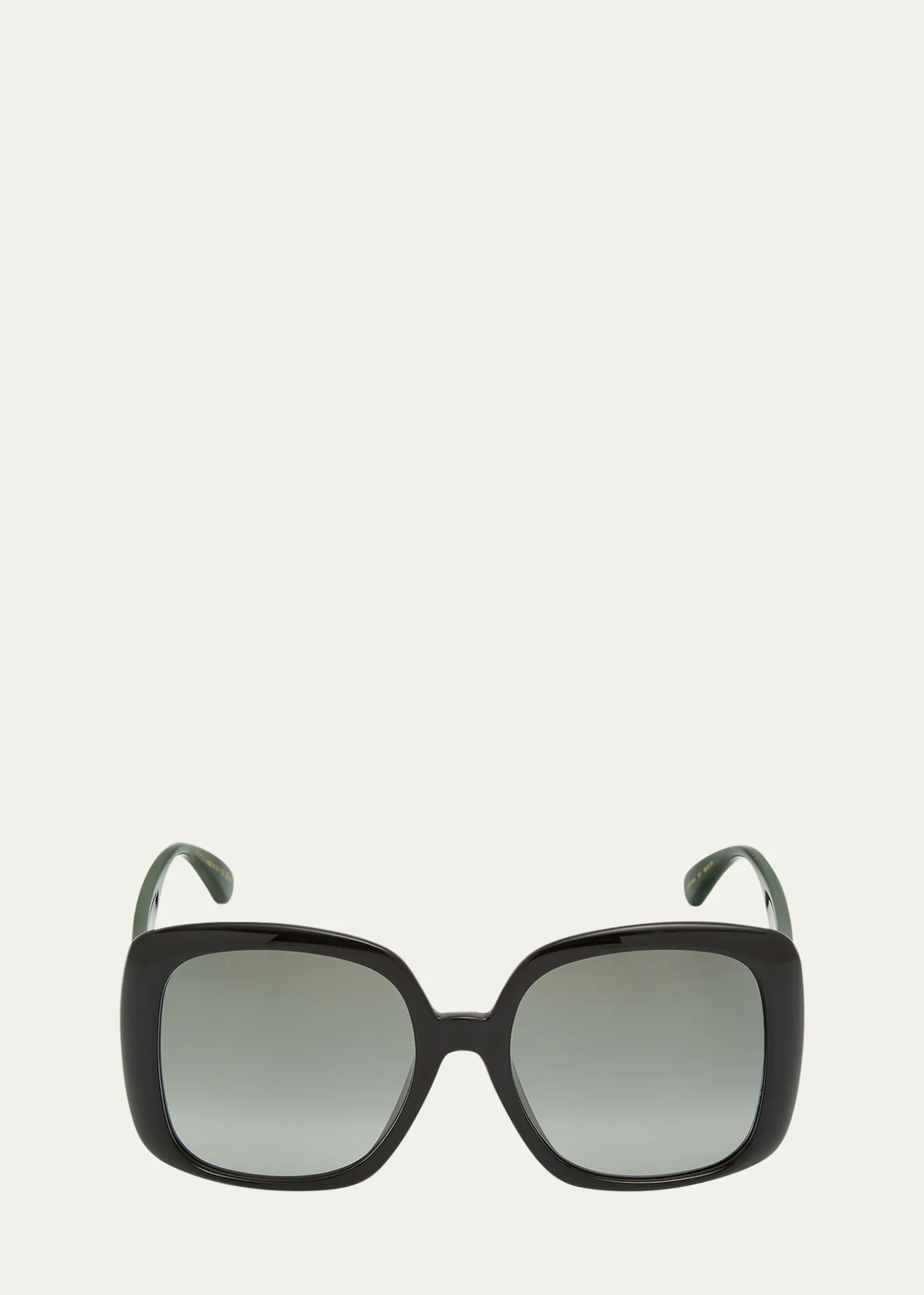 GucciSquare Web Arms Sunglasses