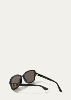 GucciSquare Monochromatic Sunglasses