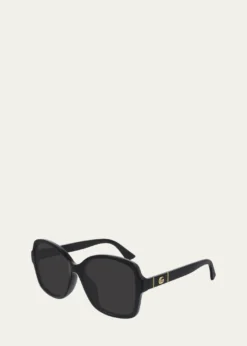 GucciSquare Monochromatic Sunglasses