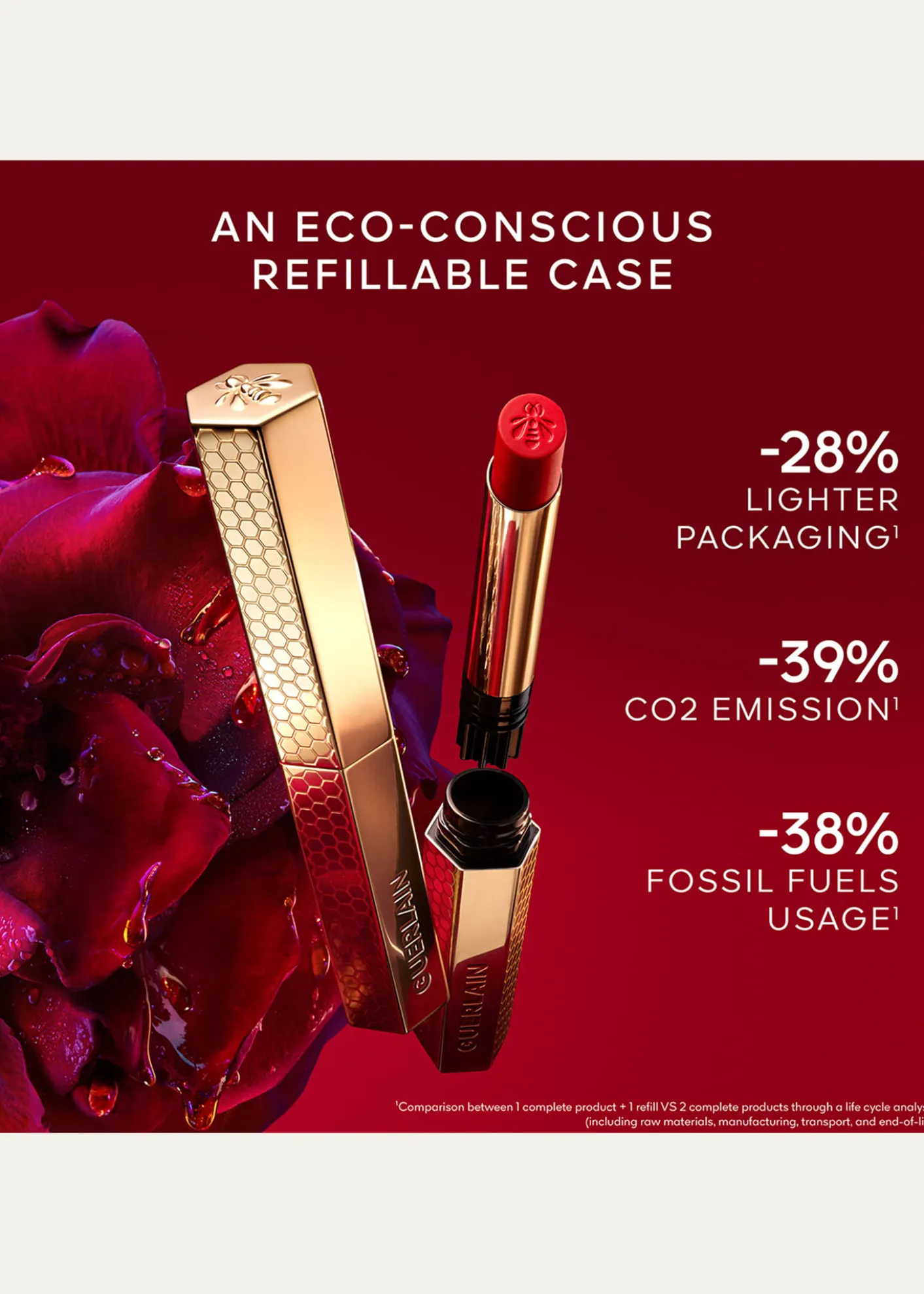 GuerlainKissKiss Honey-Infused Lipstick Refill