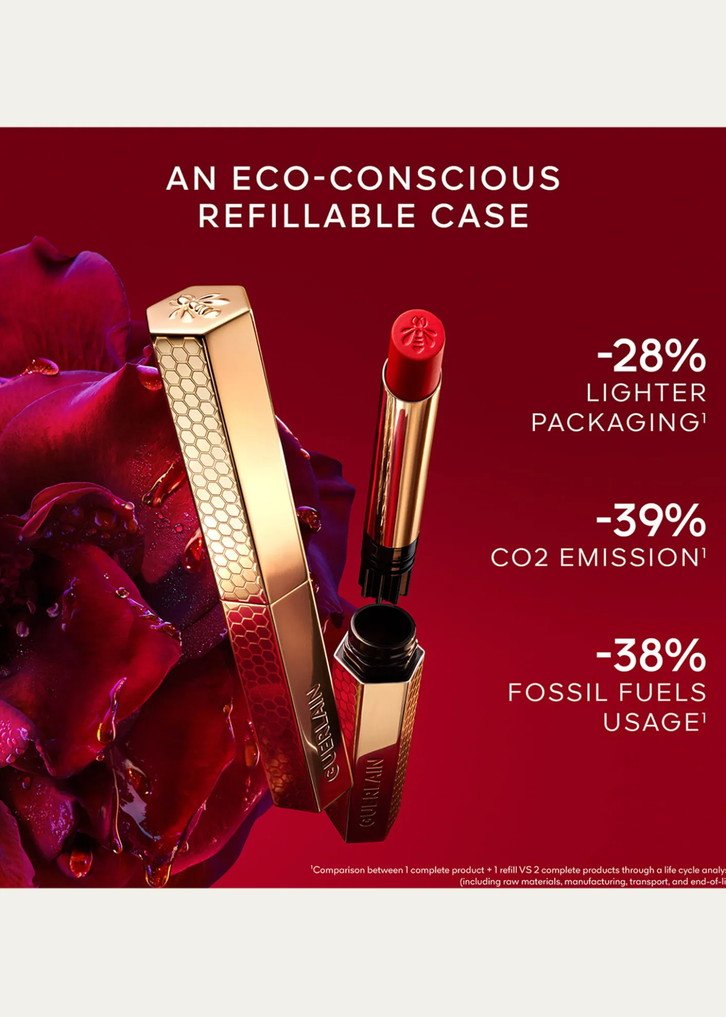 GuerlainKissKiss Honey-Infused Lipstick Refill