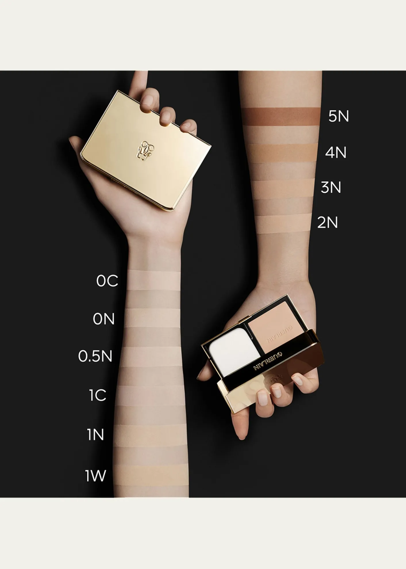 GuerlainParure Gold Skin Control High Perfection Matte Powder Foundation Refill, 0.01 oz.