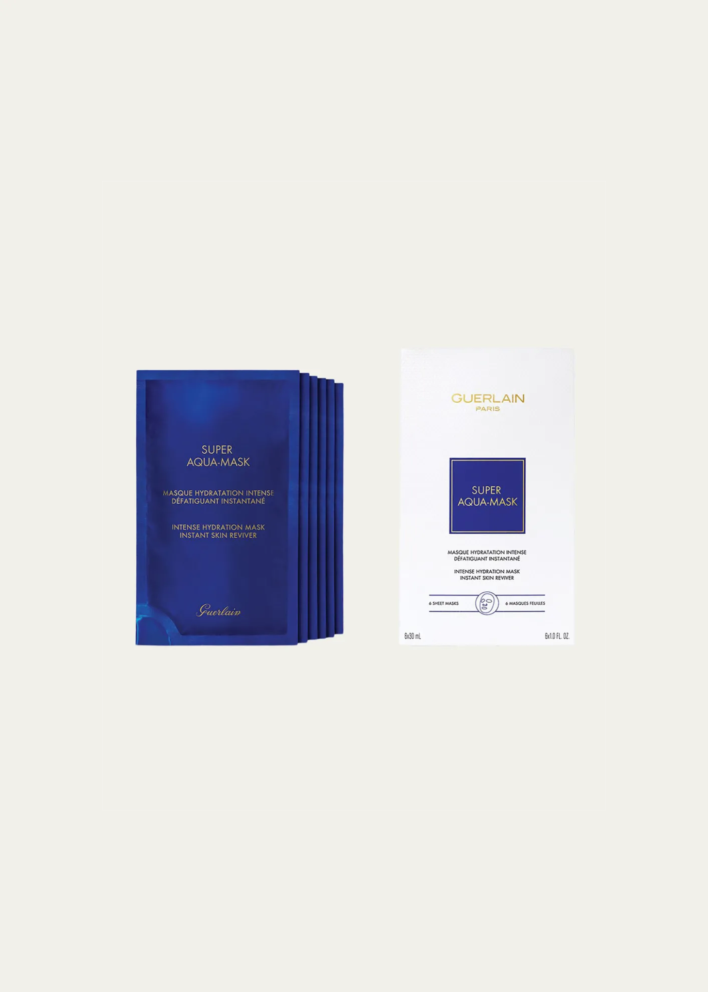 GuerlainSuper Aqua Intense Hydration Mask, Set of 6