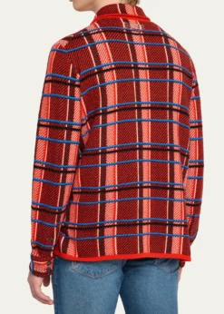 Guest in ResidenceMen's Windowpane Cashmere Work Shirt