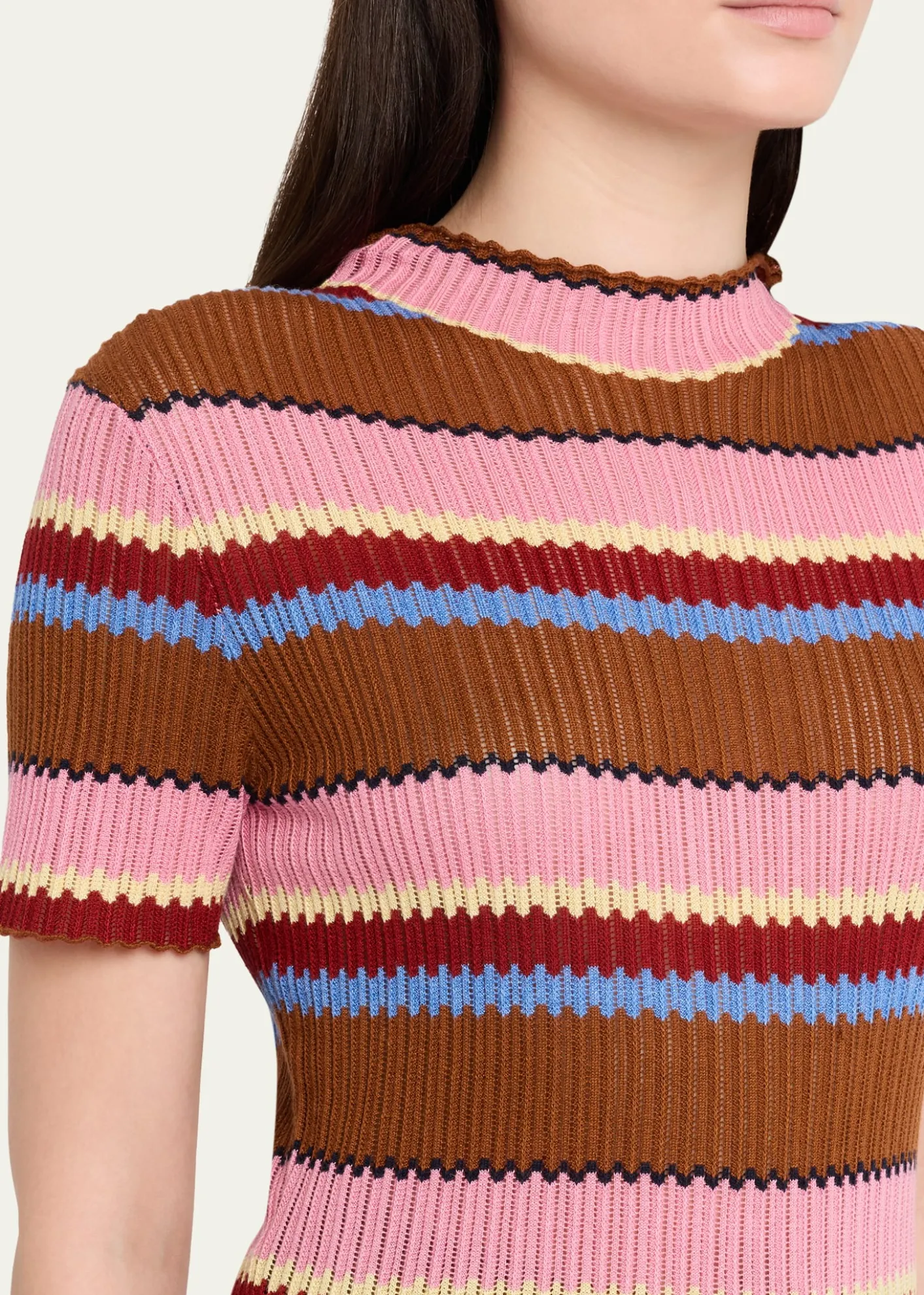 Guest in ResidencePalazzo Rib Striped Top