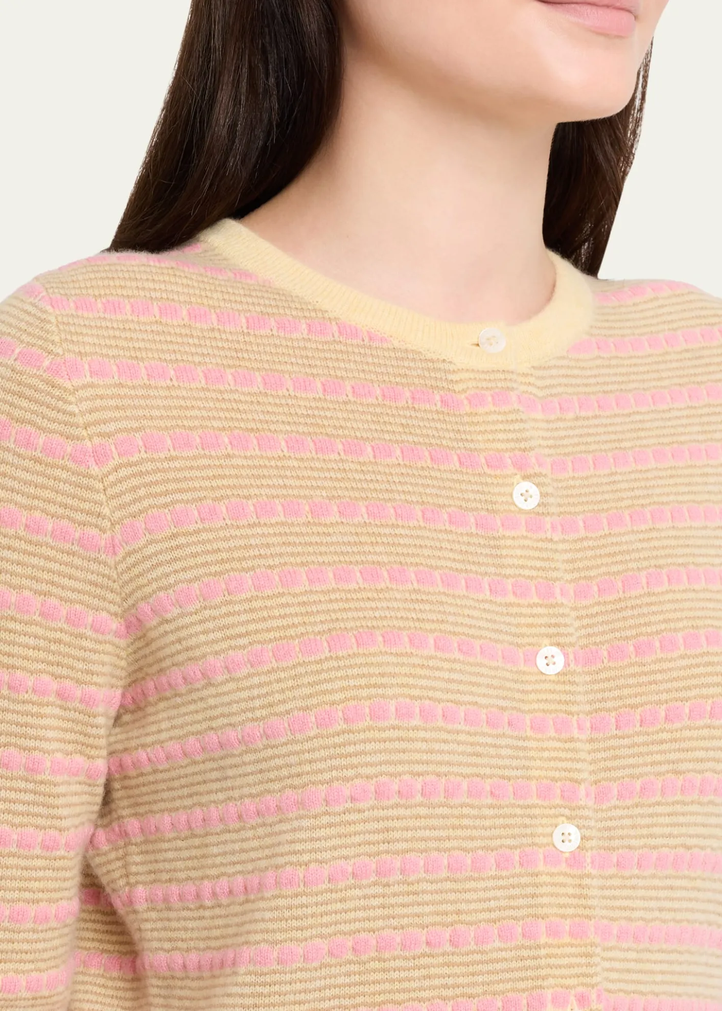 Guest in ResidencePebble Stripe Jane Cardigan