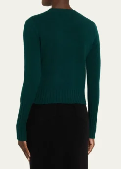 Guest in ResidenceShrunken Crewneck Sweater in Cashmere