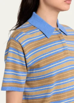 Guest in ResidenceStriped Short-Sleeve Rugby Polo