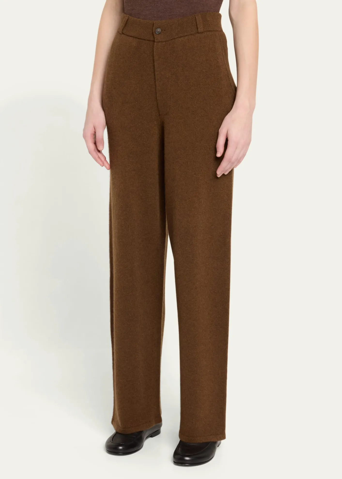 Guest in ResidenceTailored Cashmere-Blend Pants
