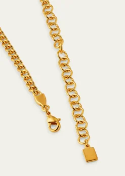 Gwen BelotiBlock Chain Necklace