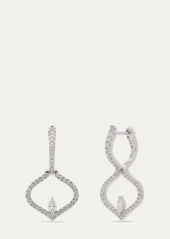 Gyan JaipurSarai Diamond Single Motif Earrings