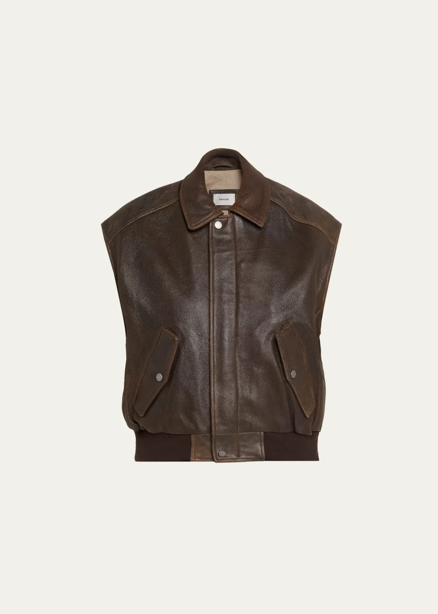 HAIKUREVal Nappa Leather Vest