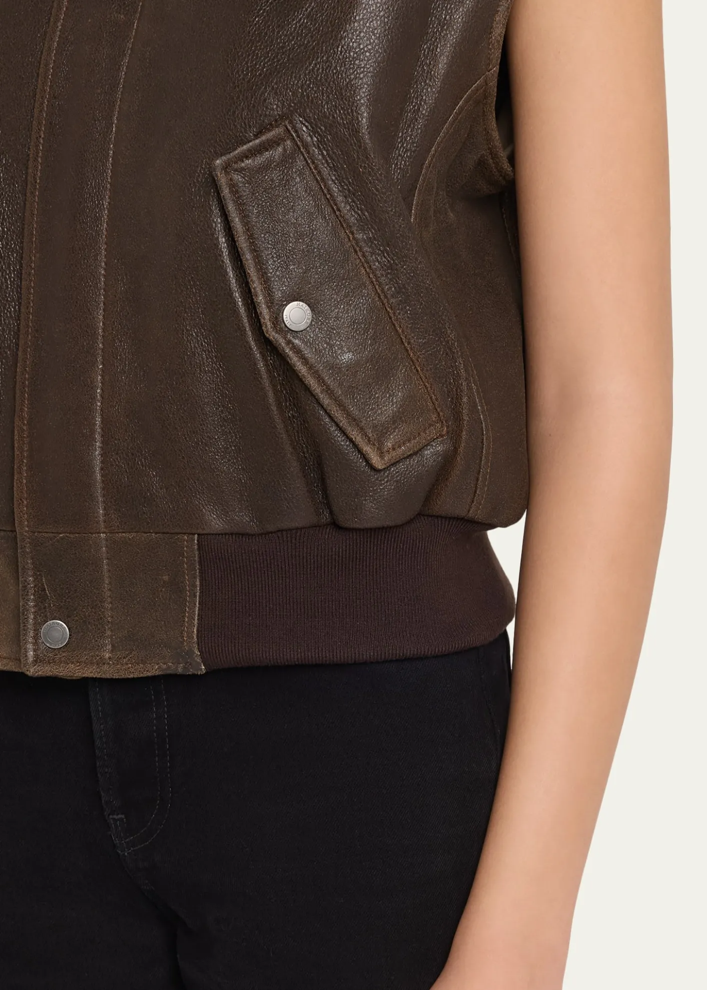 HAIKUREVal Nappa Leather Vest